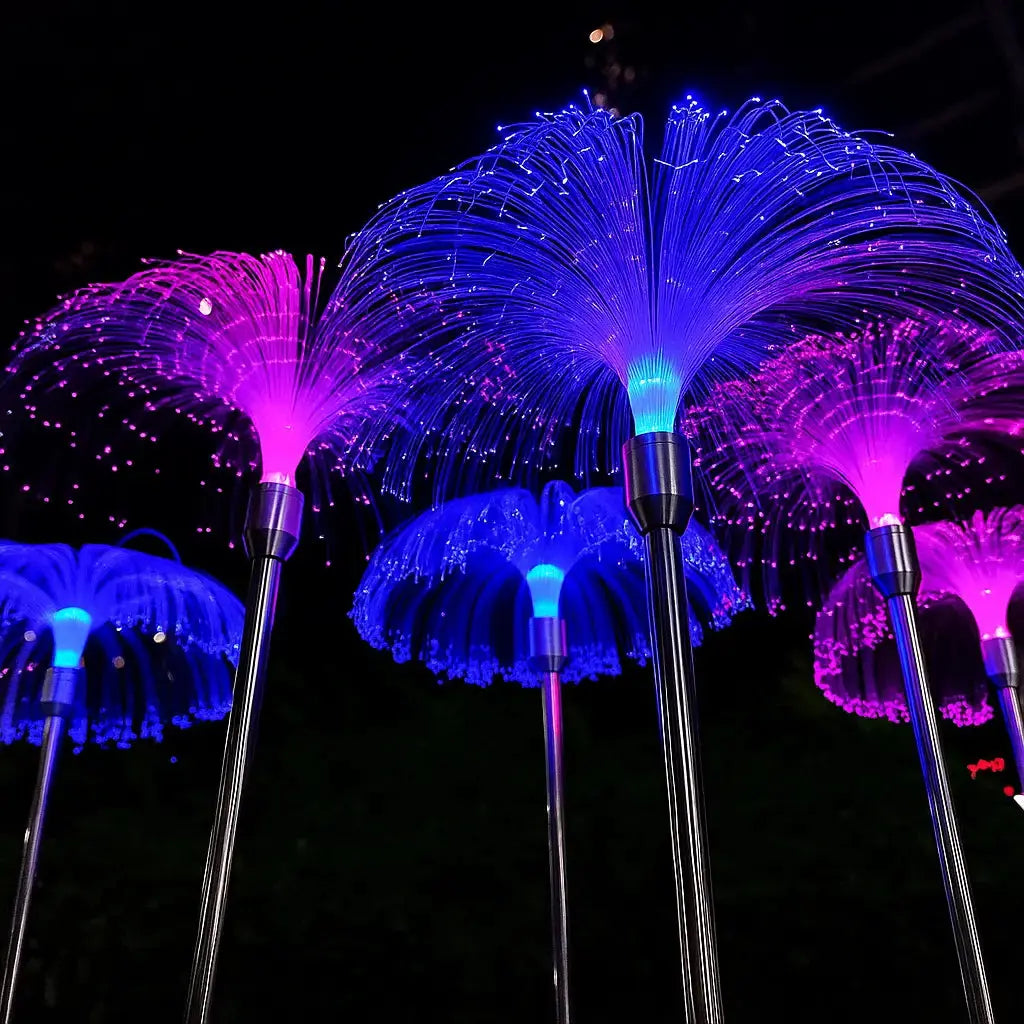 Sikunuo | Garden Solar Fireworks Lamp – Glows like a floating jellyfish