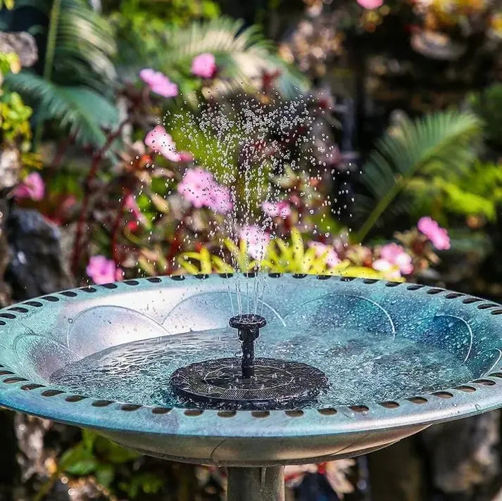 Sikunuo | Solar-powered garden fountain – Beautiful ambiance without electricity
