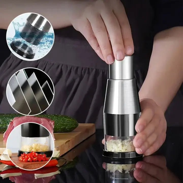 Sikunuo | Pressed Garlic Chopper | Quick & Easy Chopping