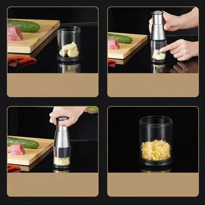 Sikunuo | Pressed Garlic Chopper | Quick & Easy Chopping