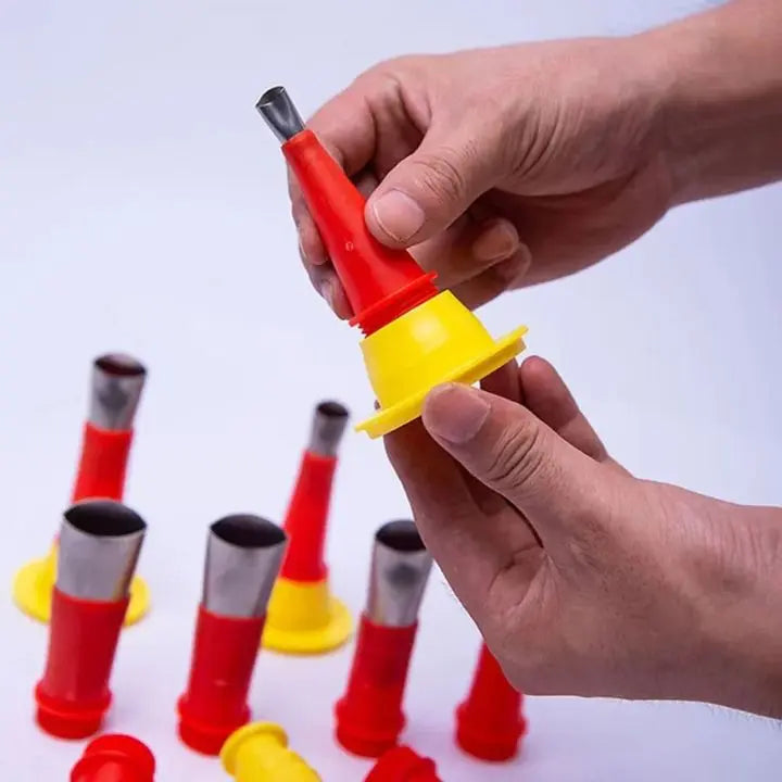 Sikunuo | Rubber Nozzle Tool Set – Precise Sealing for Kitchen & Bath