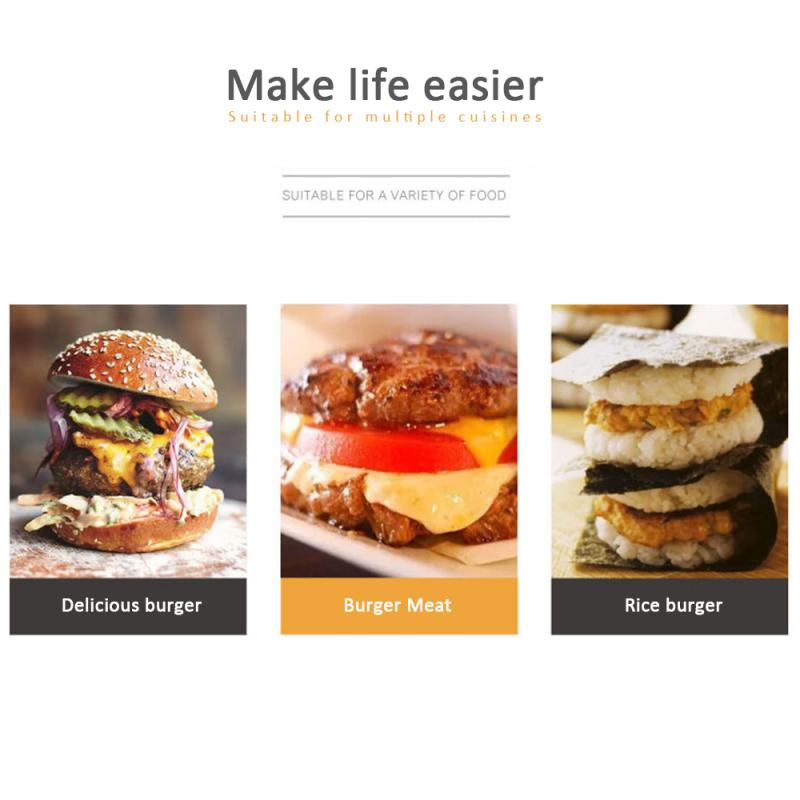 Sikunuo | Non-Stick Easy Hamburger Meat Presser Tool