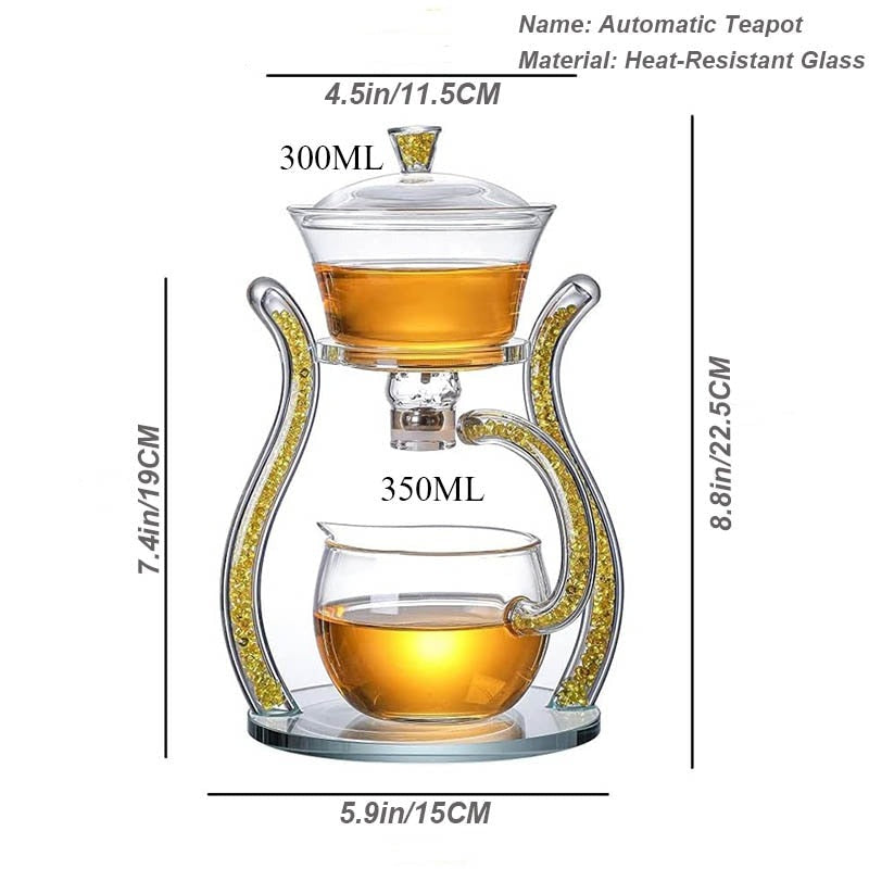 Sikunuo | Crystal Glass Fancy Magnetic Tea Infuser