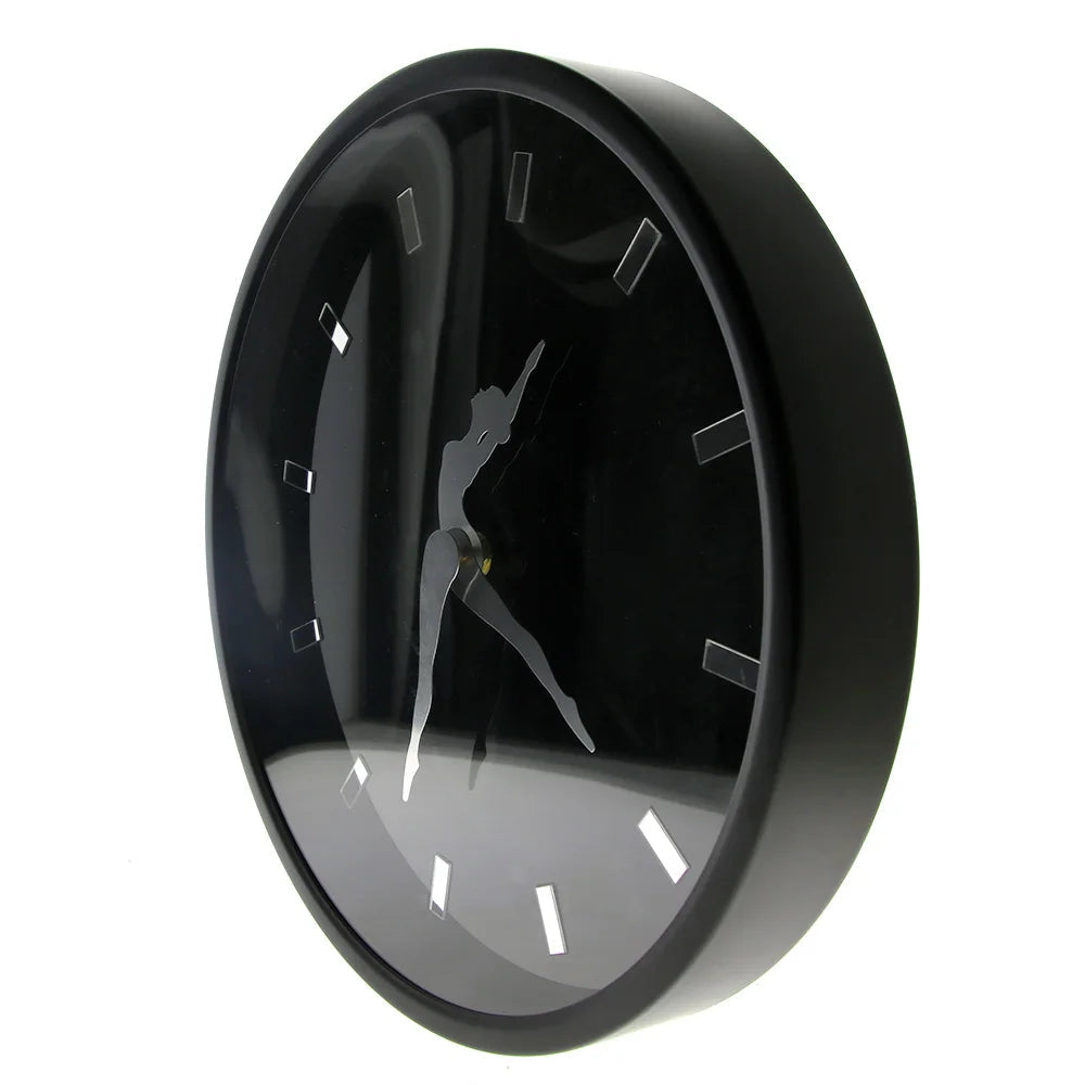 Sikunuo | Dancing Ballerina Artsy Modern Wall Clock