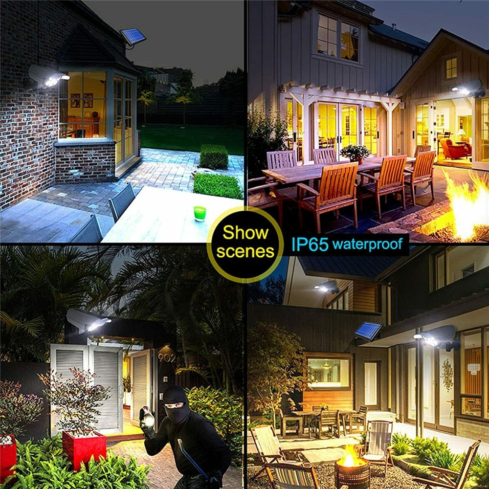 Sikunuo | Solar Motion Sensor Dummy Security Camera Light