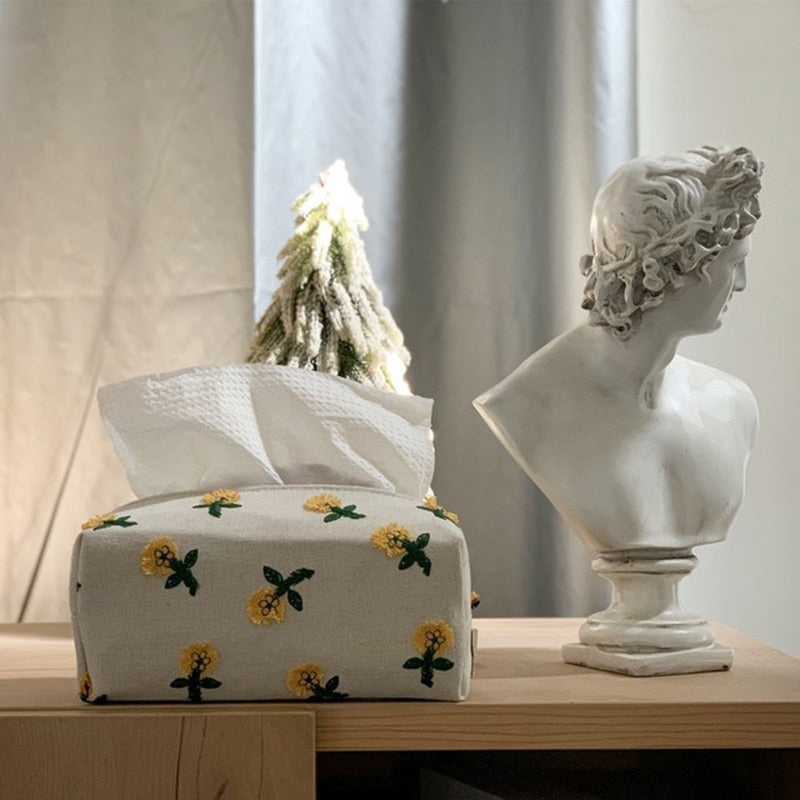 Sikunuo | Japanese Style Environment Friendly Flower Tissue Box