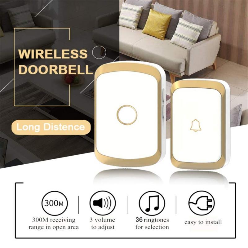 Sikunuo | Touch Button Smart Wireless Doorbell