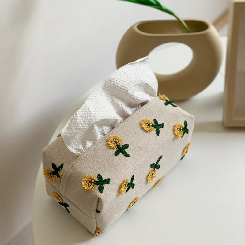 Sikunuo | Japanese Style Environment Friendly Flower Tissue Box