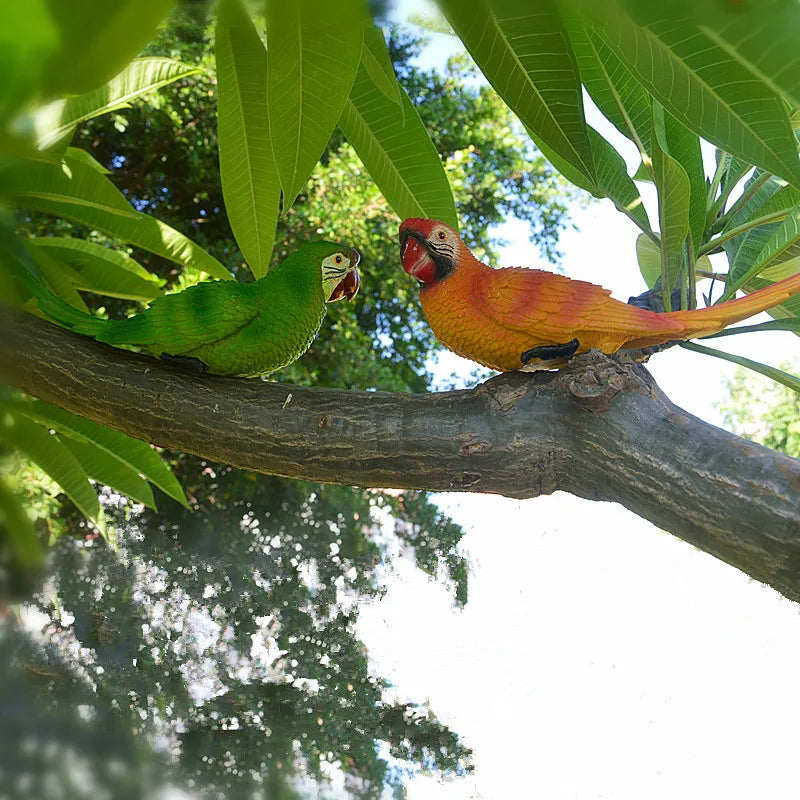 Sikunuo | Tropical Vibe Parrot Tree Decor