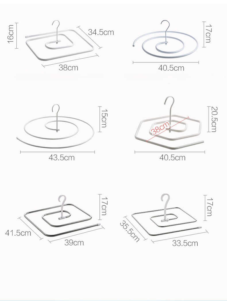 Sikunuo | Rotating Spiral Space-Saving Drying Rack
