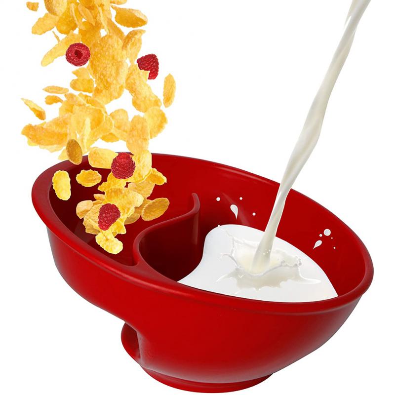Sikunuo | Creative Separated Double Bowls With Handle