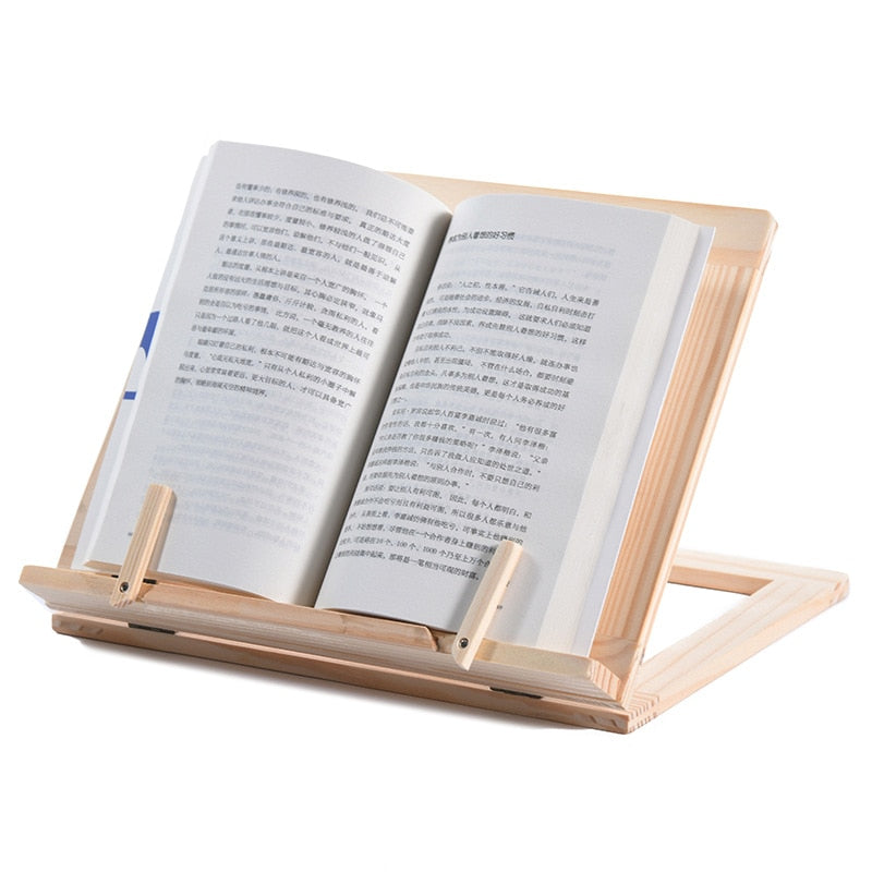 Sikunuo | Creative Bookworm Wooden Tablet Stand