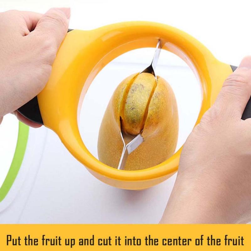 Sikunuo | Stainless Steel Mango Slicer Seed Remover