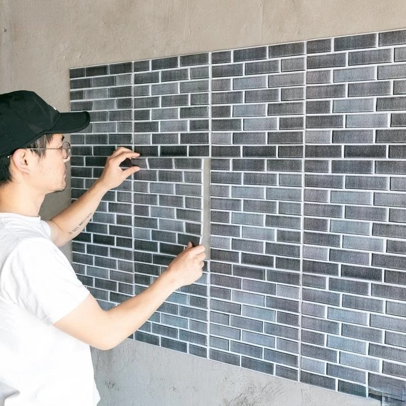 Sikunuo | 3D Self-Adhesive Cobblestone Wall Stickers