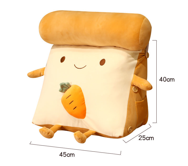 Sikunuo | Fruity Toast Bread Comfy Pillow