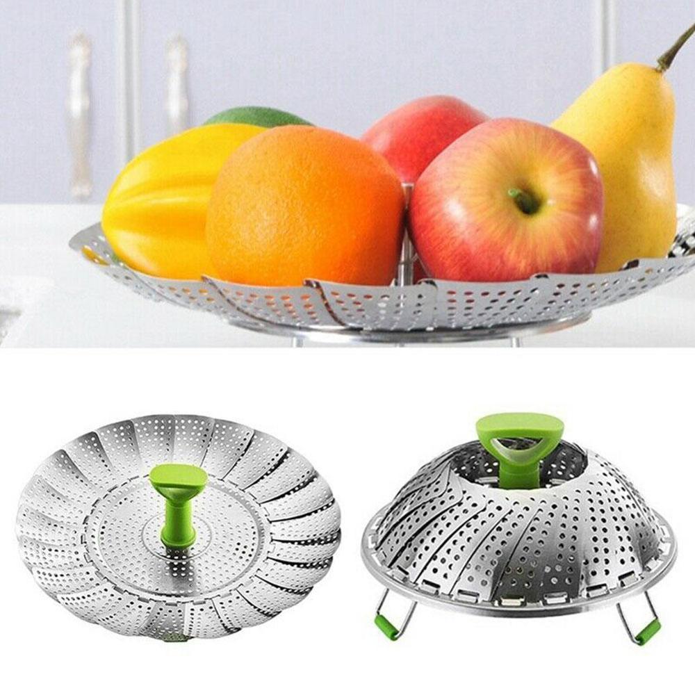 Sikunuo | Stainless Steel Foldable Steamer Basket