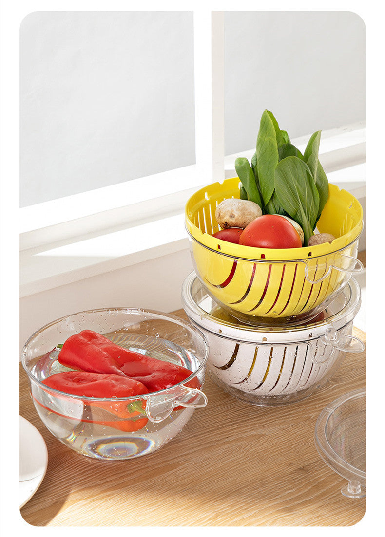 Sikunuo | Double Layer Quick Drainer Basket