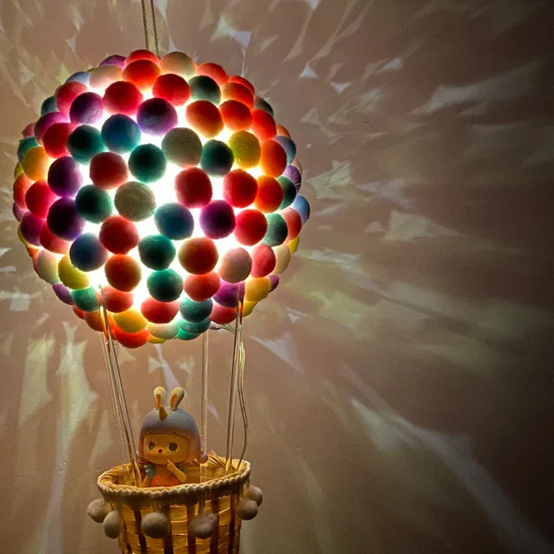 Sikunuo | DIY Hot Air Balloon-Shape Flying Animals Night Lamp