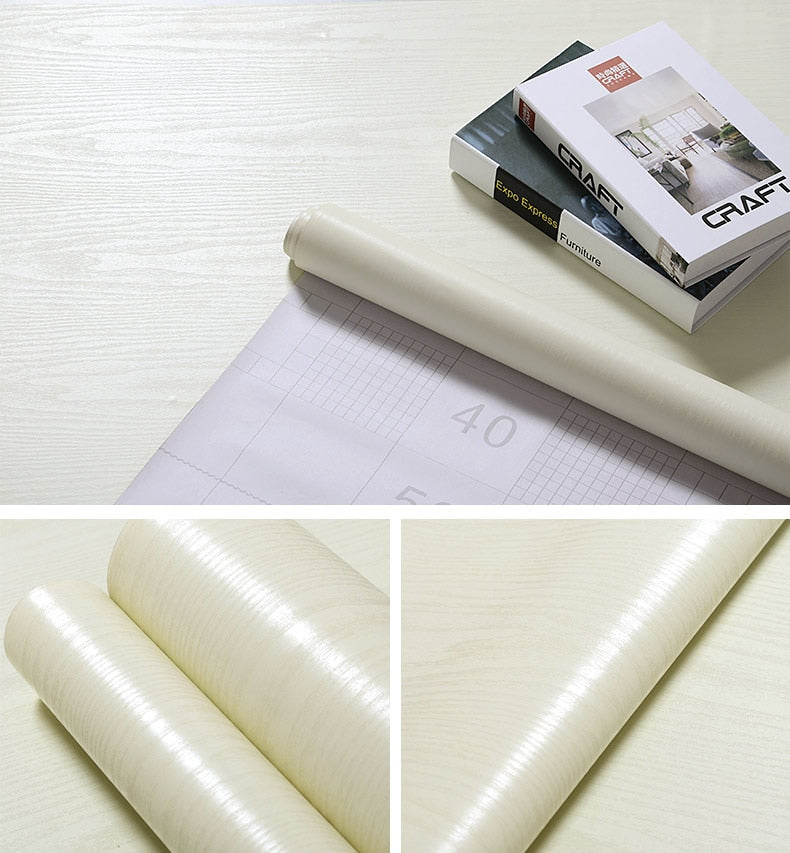Sikunuo | Self-Adhesive  Wood Grain Wall Sticker