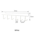 Sikunuo | Kitchen Under Cabinet Organizer Hook Rack