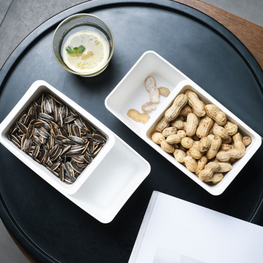 Sikunuo | Creative Double Lazy Snack Plates