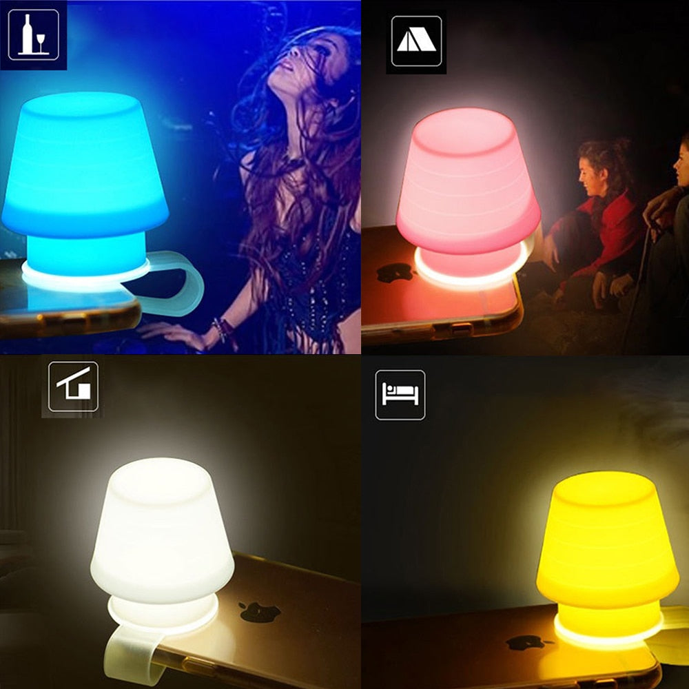 Sikunuo | Phone Flashlight Lampshade Night Lamp