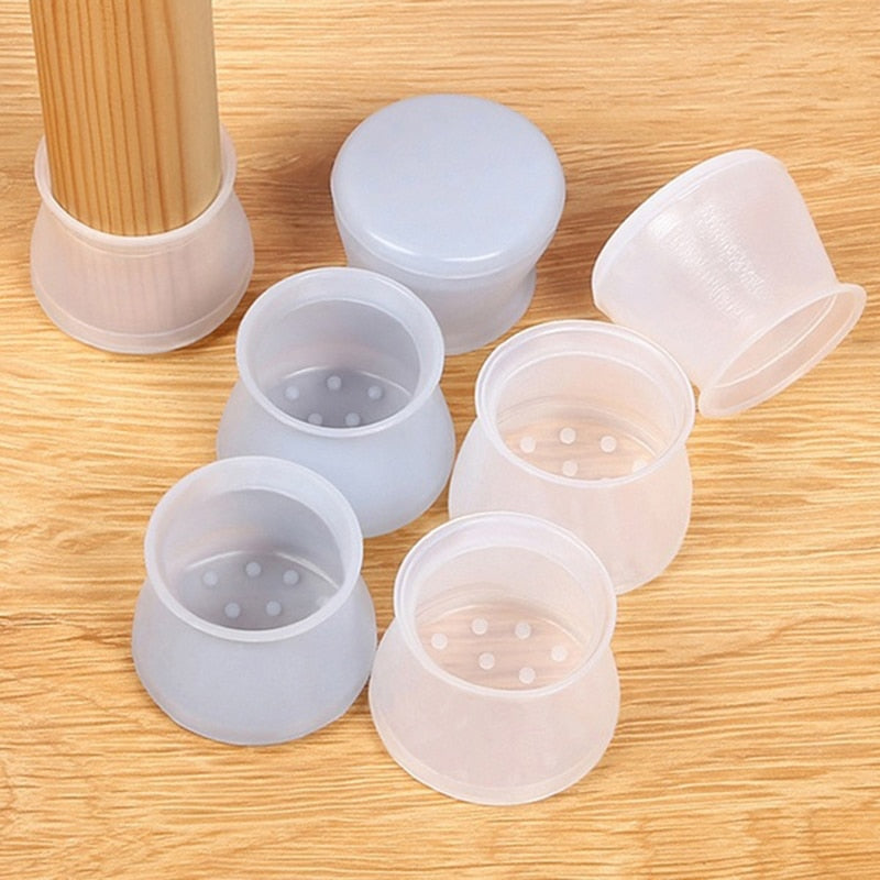 Sikunuo | Anti-slip Silent Silicon Furniture Leg Cover Set