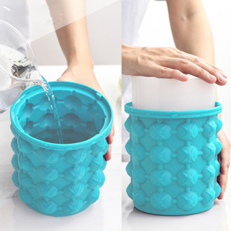 Sikunuo | Silicone Bucket Fast Ice Maker