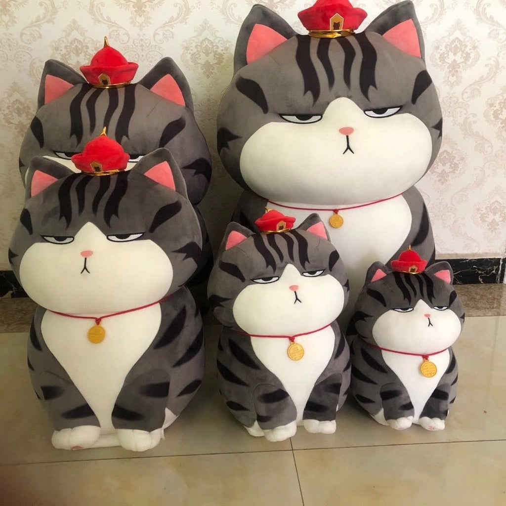 Sikunuo | Moody Cat Soft Cuddly Plush Pillow
