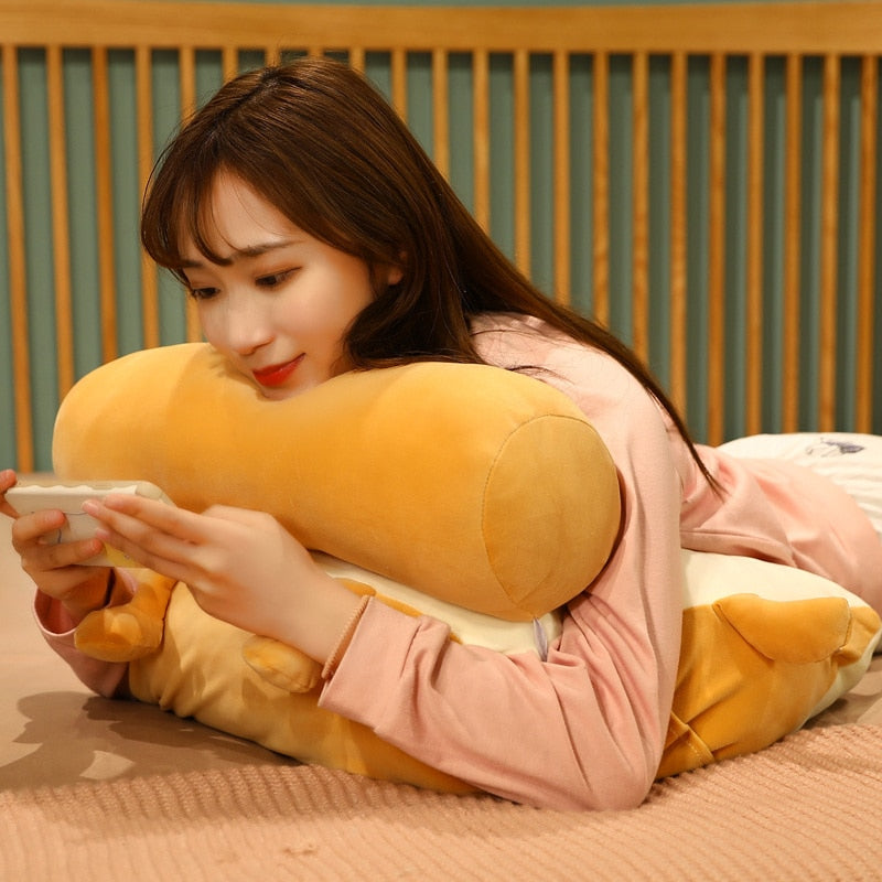 Sikunuo | Fruity Toast Bread Comfy Pillow
