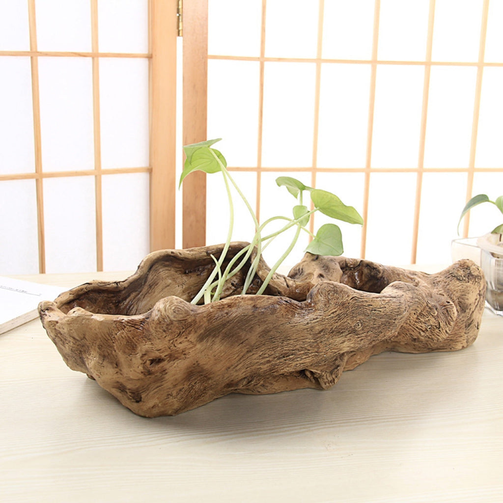 Sikunuo | Resin Tree Wood Table Vase
