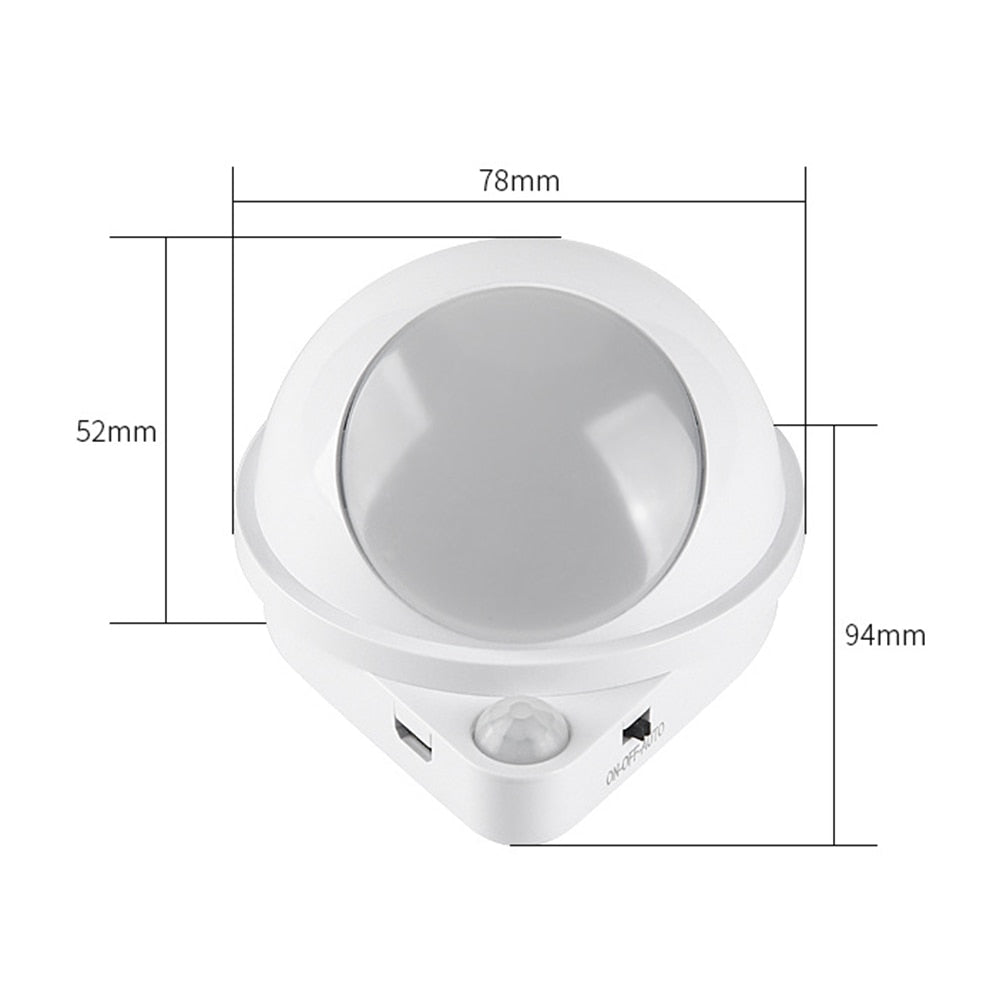 Sikunuo | 360 Rotating Water Drop Magnetic Night Lamp