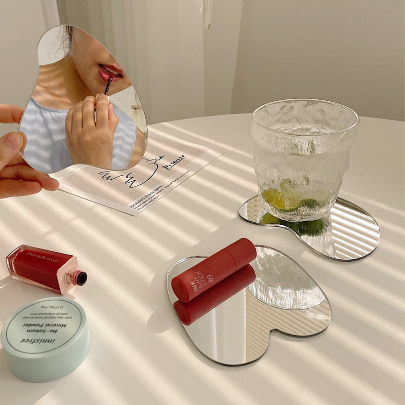 Sikunuo | Nordic Irregular Mirror Drink Coaster