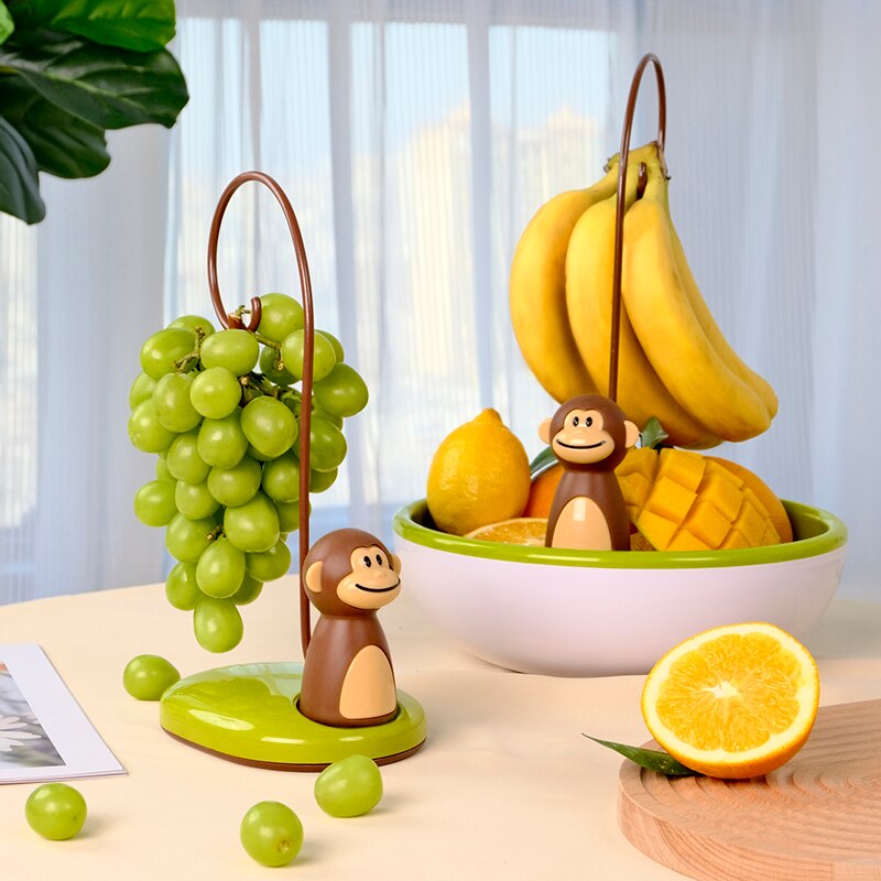 Sikunuo | Monkey Shape Kitchen Banana Hanger Stand