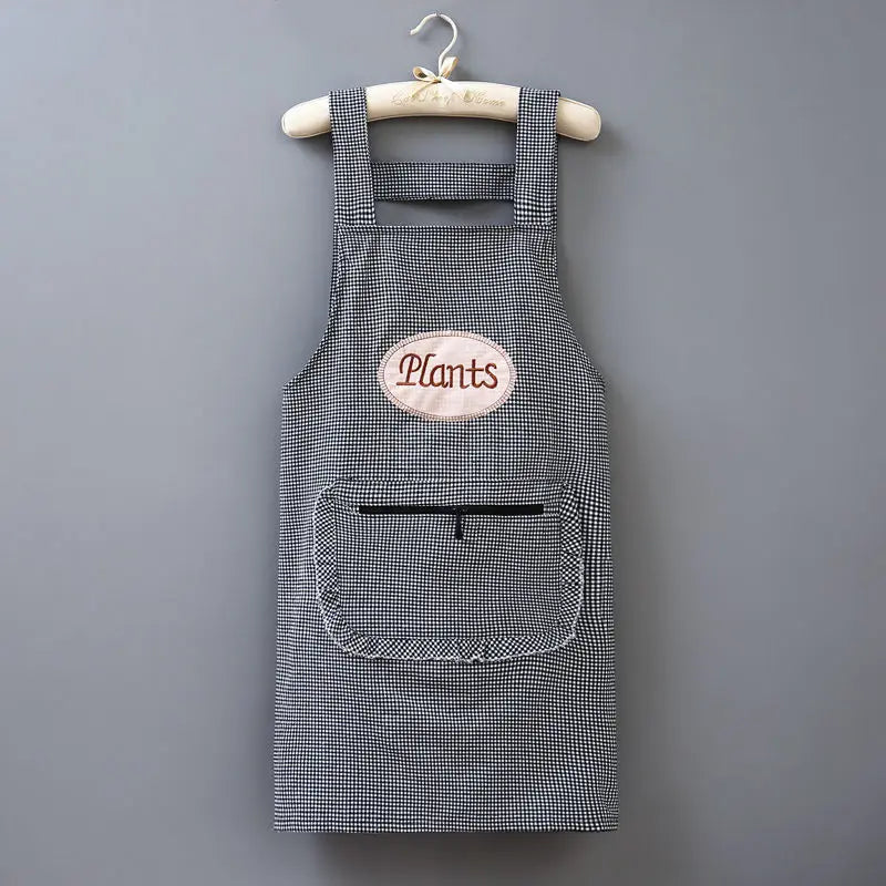 Sikunuo | Cute Long Sleeve Waterproof Kitchen Apron