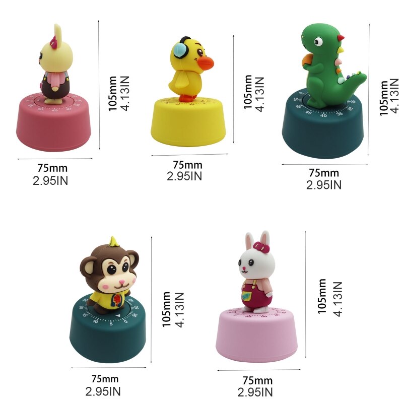 Sikunuo | Fun Animals Mechanical Kitchen Timer