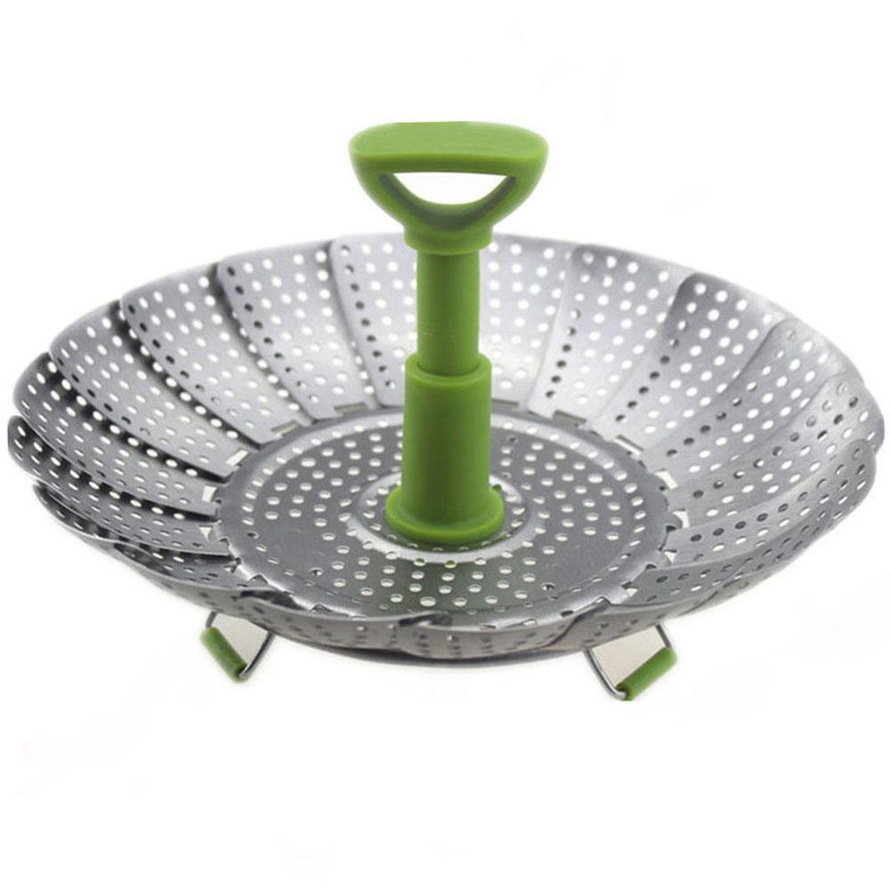 Sikunuo | Stainless Steel Foldable Steamer Basket