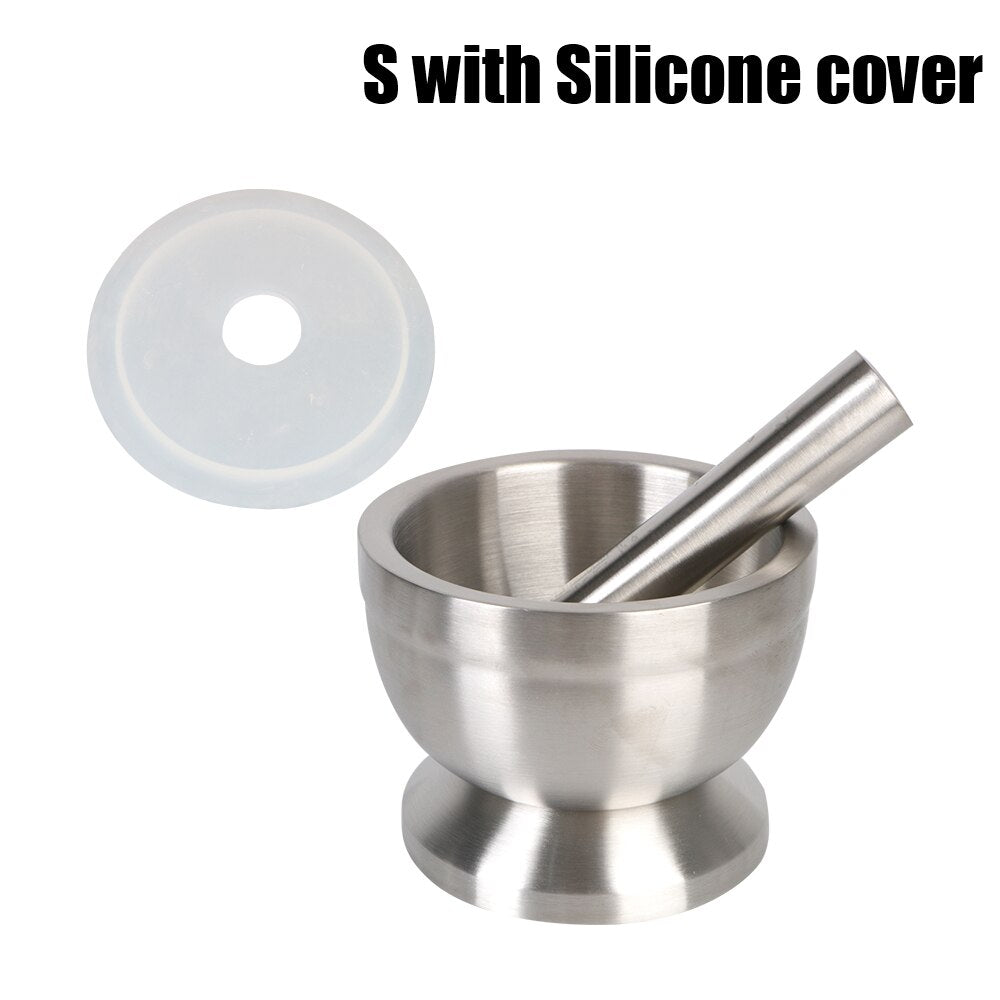 Sikunuo | Anti-Splash Stainless Steel Herbs Crusher