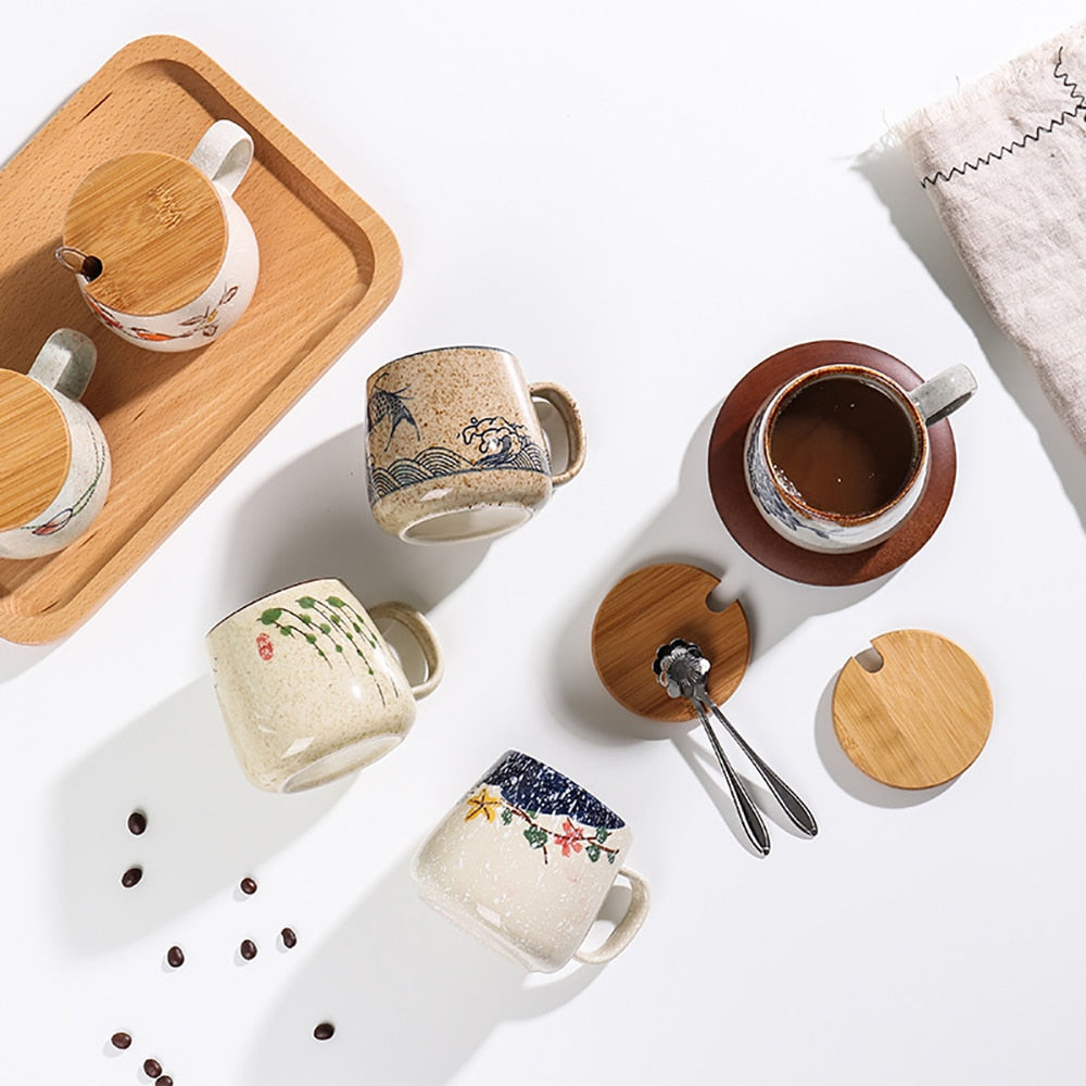 Sikunuo | Japanese Retro Handmade Ceramic Cups