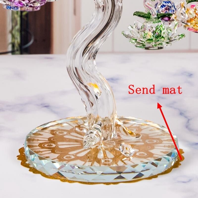 Sikunuo | Elegant Crystal Apple Tree Home Decor