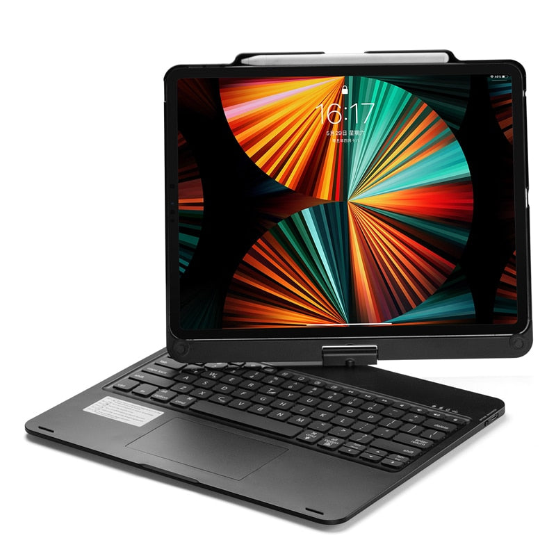 Sikunuo | Wireless Backlit Keyboard iPad Holder Case