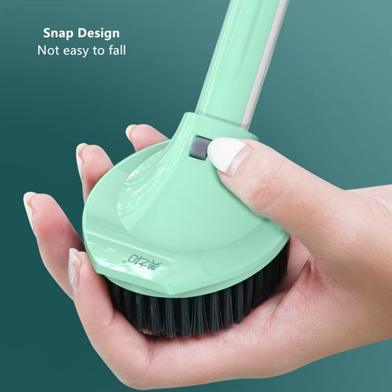 Sikunuo | Soap Saver Long Handle Easy Dishwashing Brush