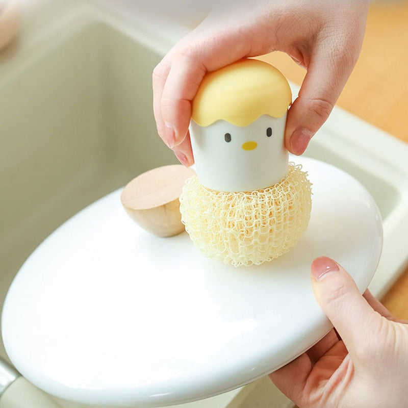 Sikunuo | Surprise Egg Kitchen Cleaning Brush