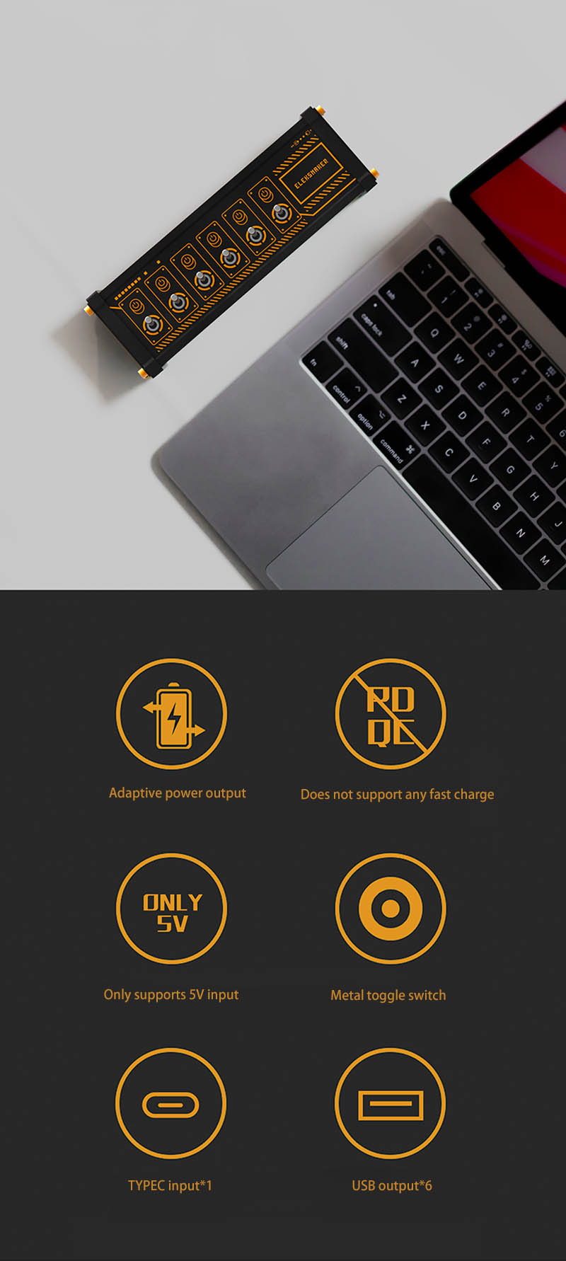 Sikunuo | Retro Block USB Socket