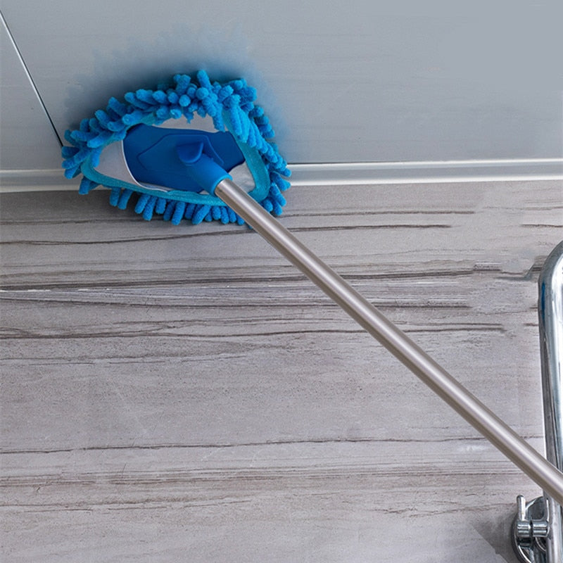 Sikunuo | Rotatable Telescopic Stainless Steel Cleaning Mop