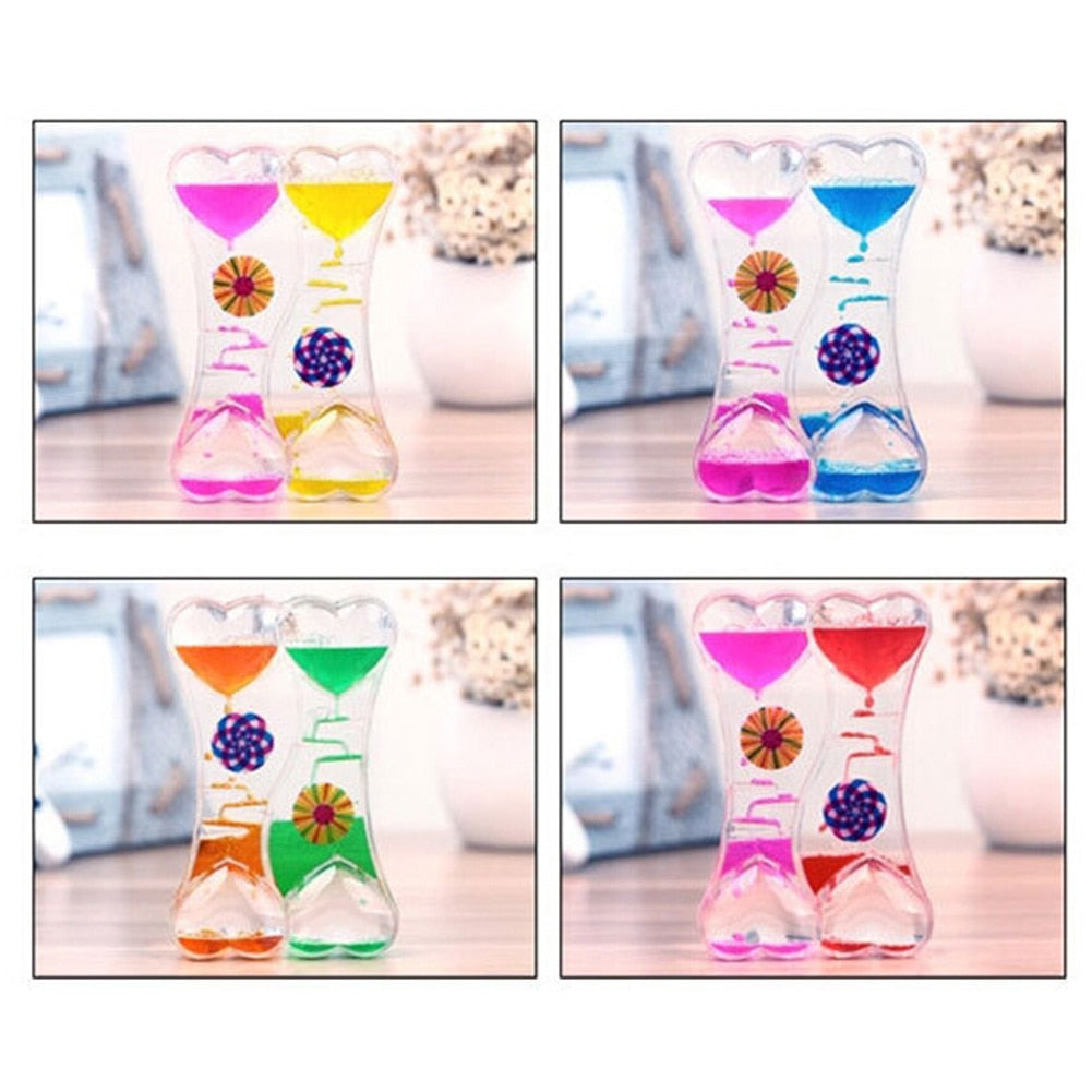 Sikunuo | Double Floating Hearts Hourglass