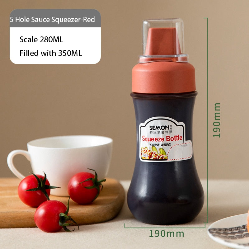 Sikunuo | Ketchup Oil Sauce Dispenser Bottle