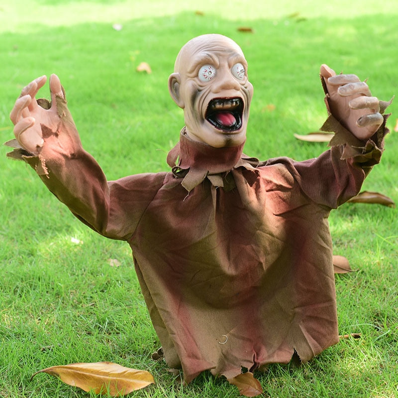 Sikunuo | Scary Screaming Zombie Garden Halloween Decoration