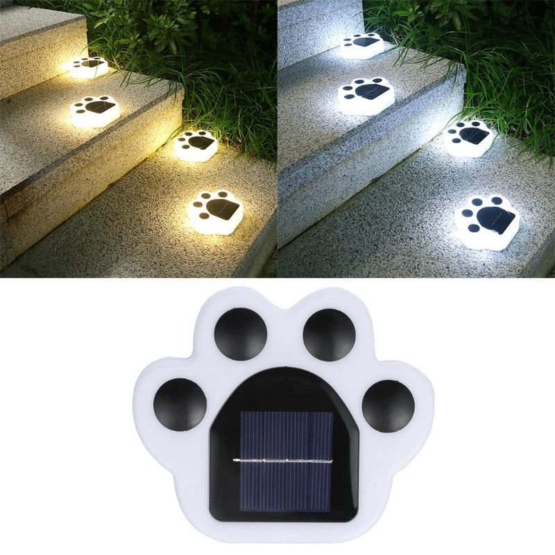 Sikunuo | Cat Paw Solar Powered Outdoor Floor Lamps