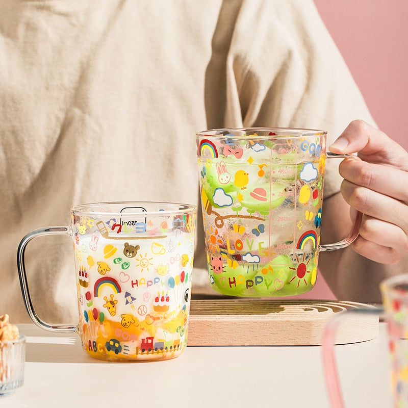 Sikunuo | Cartoon Measuring Glass Cup